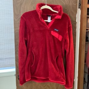 Patagonia 1/4 button pullover with pockets